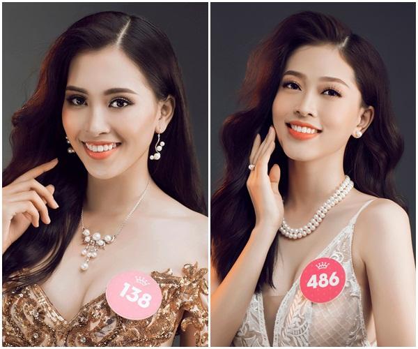 Nhan sắc tân hoa hậu Trần Tiểu Vy rực rỡ là thế nhưng vẫn đôi phần lép vế nếu so với Á hậu 1 Bùi Phương Nga-6