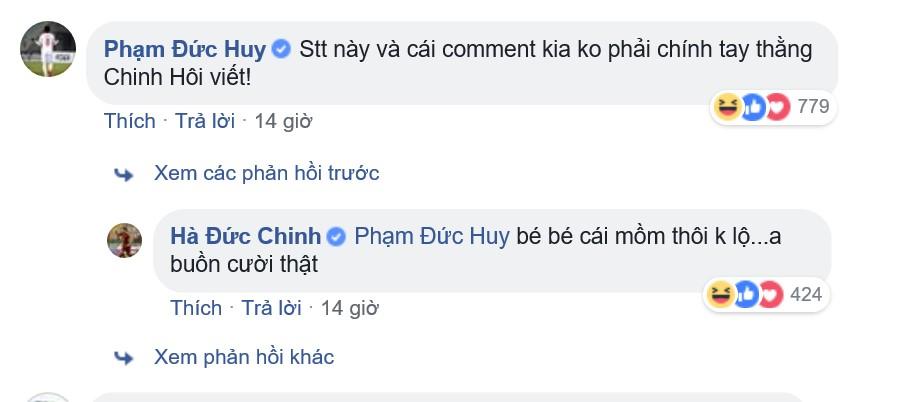 Chinh đen đăng trạng thái bằng tiếng Anh, đồng đội đặt nghi vấn anh chàng bị hack Facebook-3