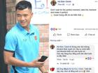 Chinh 'đen' đăng trạng thái bằng tiếng Anh, đồng đội đặt nghi vấn anh chàng bị hack Facebook