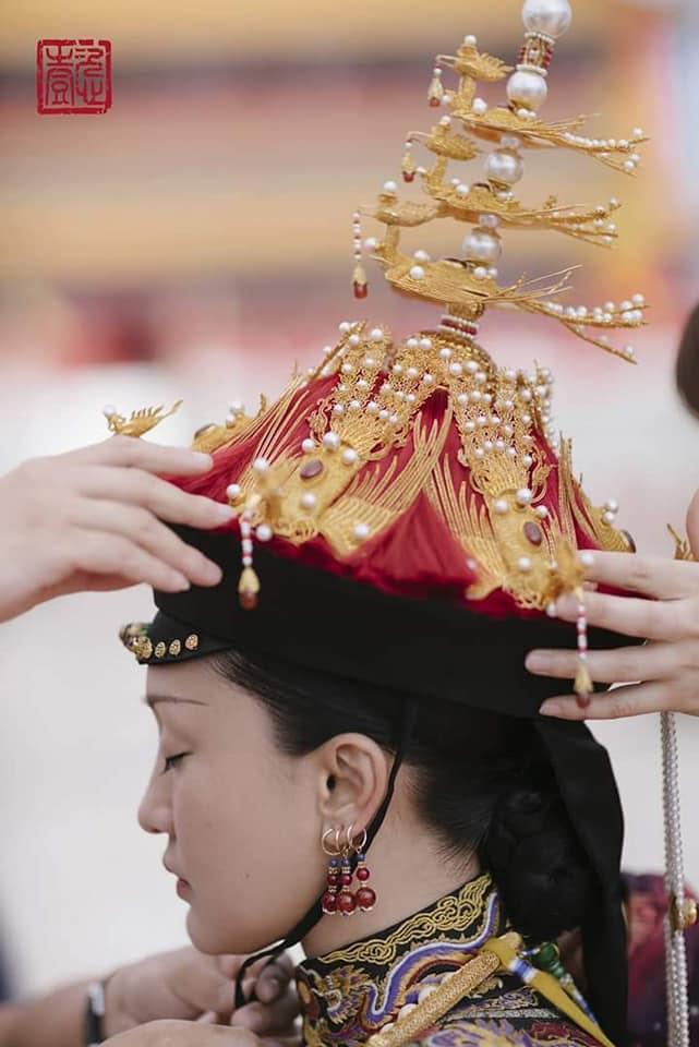 Nhìn phục trang cầu kỳ đến từng chi tiết của Châu Tấn trong đại lễ sắc phong mà thương cả hậu cung Diên Hi Công Lược-5