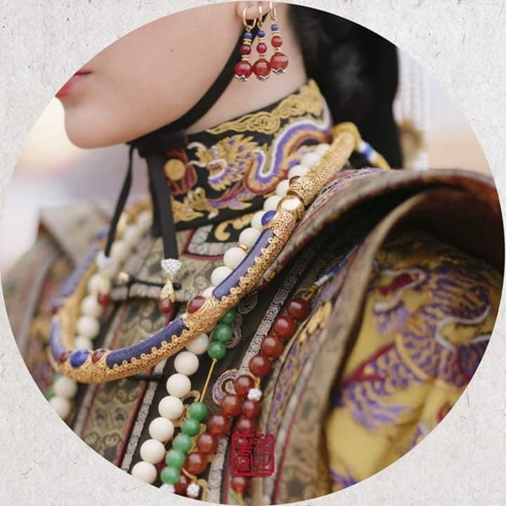 Nhìn phục trang cầu kỳ đến từng chi tiết của Châu Tấn trong đại lễ sắc phong mà thương cả hậu cung Diên Hi Công Lược-6