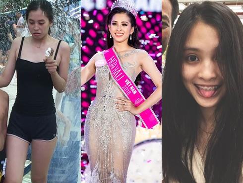 Chỉ nhờ một bức ảnh, cư dân mạng phát hiện Tân Hoa hậu Việt Nam 2018 Trần Tiểu Vy từng chỉnh sửa 'góc con người'