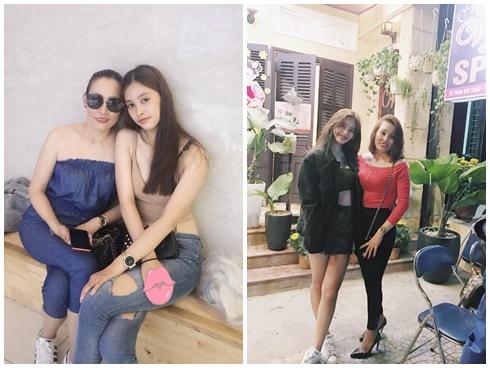 Không chỉ thừa hưởng về nhan sắc, Hoa hậu Trần Tiểu Vy và mẹ ruột còn rất hợp cạ về thời trang