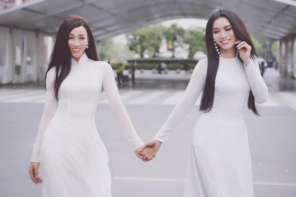 Đi đám cưới Kim Nhã, BB Trần - Hải Triều tranh thủ cho ra lò bộ ảnh áo dài chất lừ tại Thái Lan-1