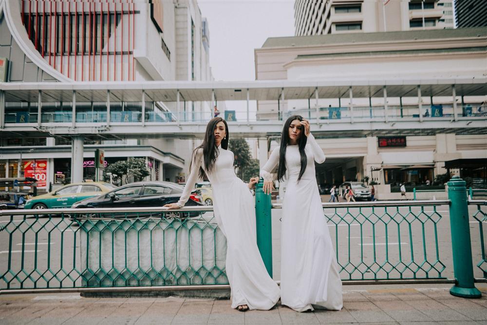 Đi đám cưới Kim Nhã, BB Trần - Hải Triều tranh thủ cho ra lò bộ ảnh áo dài chất lừ tại Thái Lan-8