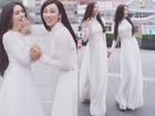 Đi đám cưới Kim Nhã, BB Trần - Hải Triều tranh thủ cho ra lò bộ ảnh áo dài chất lừ tại Thái Lan