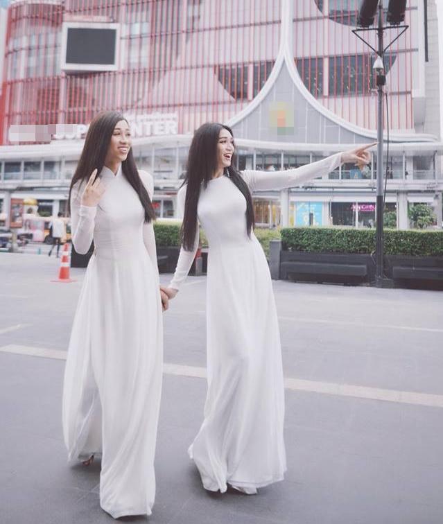 Đi đám cưới Kim Nhã, BB Trần - Hải Triều tranh thủ cho ra lò bộ ảnh áo dài chất lừ tại Thái Lan-4