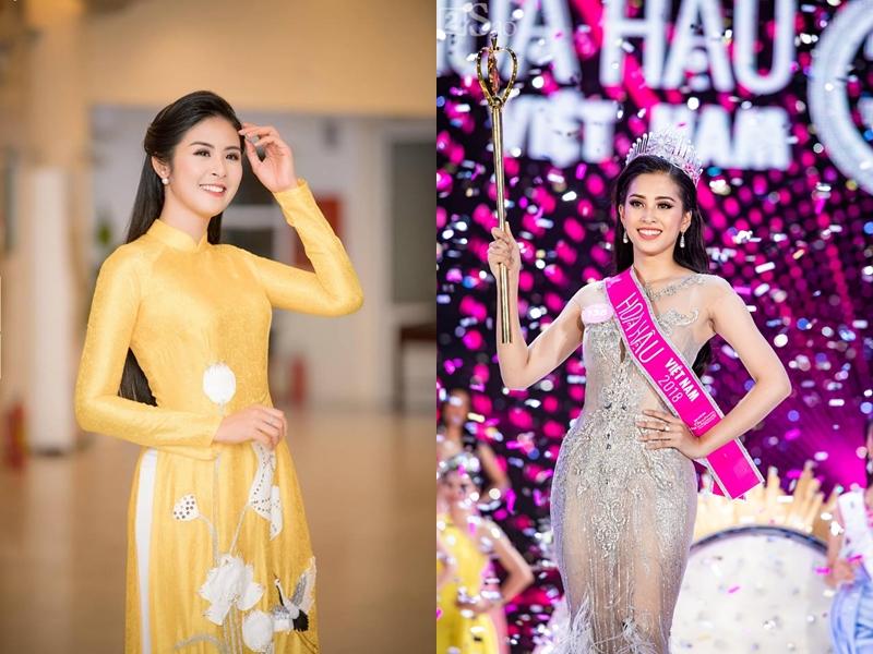 Thì ra Trần Tiểu Vy từng là hướng dẫn viên du lịch cho Hoa hậu Ngọc Hân-1