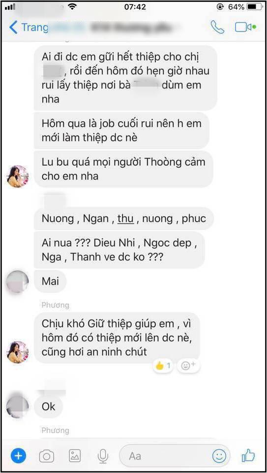 Rò rỉ tin nhắn Nhã Phương mời cưới hội bạn thân, yêu cầu khi đi mang theo thiệp mời mới được vào cửa-1