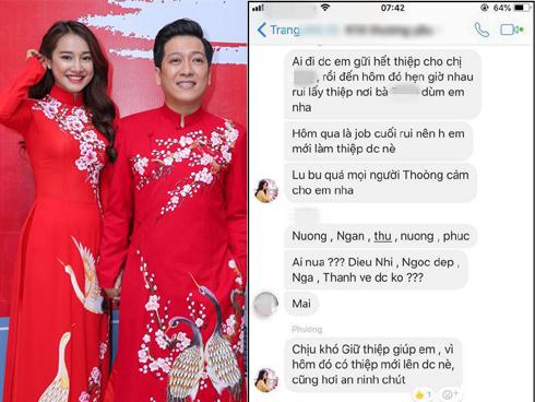 Rò rỉ tin nhắn Nhã Phương mời cưới hội bạn thân, yêu cầu khi đi mang theo thiệp mời mới được vào cửa