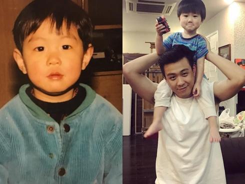 Đăng ảnh xưa ơi là xưa, vlogger Huyme khiến fans giật mình vì giống cháu trai như hai giọt nước