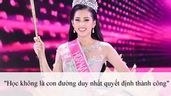 Tranh cãi vì bảng điểm bết bát và phát ngôn 'học không là con đường duy nhất' của tân Hoa hậu Việt Nam 2018 Trần Tiểu Vy