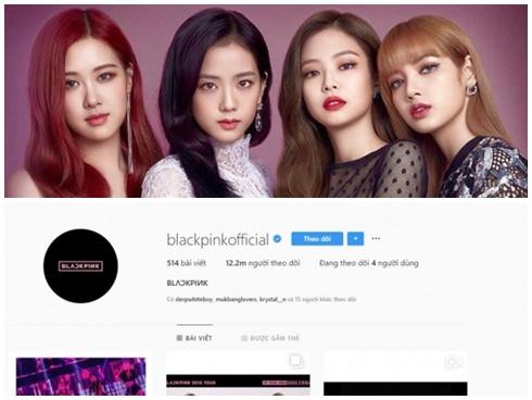 BLACK PINK chính thức trở thành girlgroup được theo dõi nhiều nhất hành tinh trên Instagram