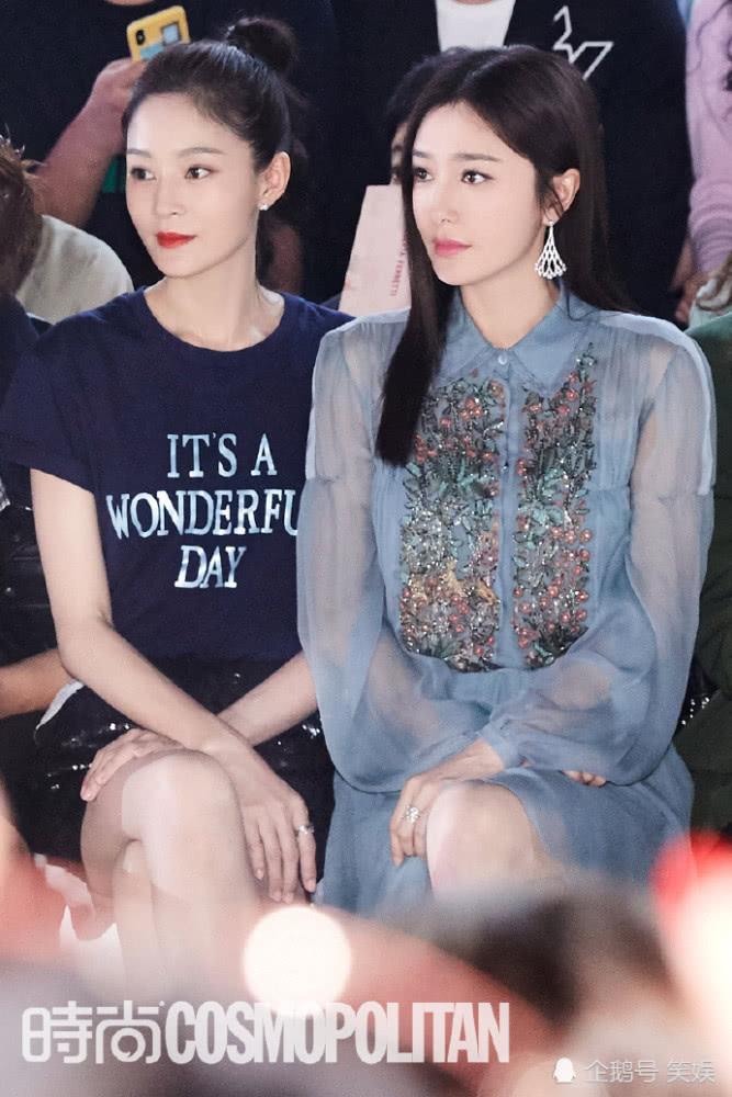 Cặp đối thủ Phú Sát hoàng hậu Tần Lam - Đổng Khiết đọ sắc bất phân thắng bại tại Tuần lễ thời trang Milan-8