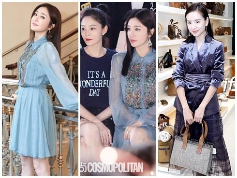 Đổng Khiết Chúc Anh Đài lộ mặt mộc lão hóa tụt dốc không phanh-11