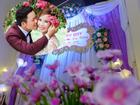 Cận cảnh không gian tiệc cưới sang trọng tại nhà cô dâu 61 tuổi lấy chú rể 26 tuổi ở Cao Bằng