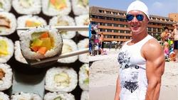 Bị nhà hàng buffet cấm cửa vì đánh bay 100 đĩa sushi