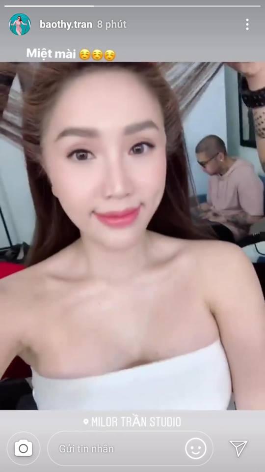 Bảo Thy livestream phủ nhận thông tin phẫu thuật thẩm mỹ sau bức hình mặt sưng húp gây bão-2