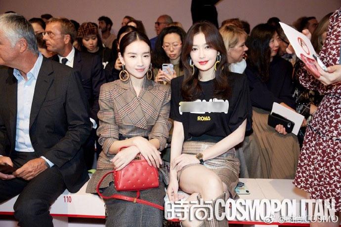 Hai Phú Sát hoàng hậu Tần Lam và Đổng Khiết đọ sắc trong cùng khung hình-5