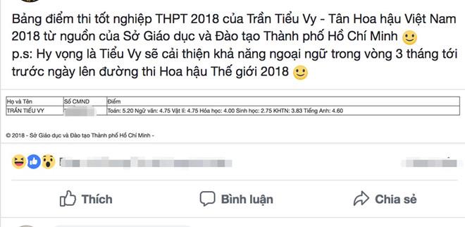 Loạt phát ngôn chất hơn nước cất của tân Hoa hậu Việt Nam 2018 Trần Tiểu Vy-3