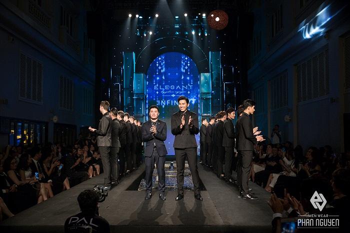 Khải Anh - Đan Lê tình tứ dự sự kiện thời trang-6