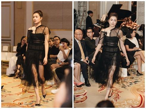 Lệ Hằng lâu lắm mới catwalk nhưng đã diễn thời trang là làm luôn vedette