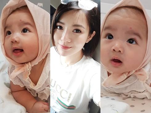 Tròn 4 tháng ở cữ nuôi con, hotgirl Tú Linh tái xuất rạng rỡ như em chưa 18 trong bộ ảnh áo dài thướt tha-11