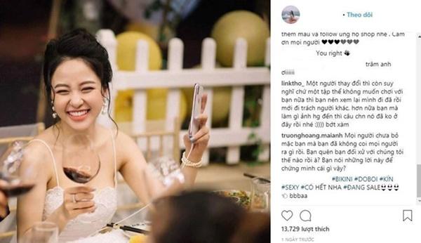 Bị chỉ trích khi khơi lại mối bất hòa với dàn hotgirl Nóng cùng World Cup, Trâm Anh bực tức: Xúc phạm mình thì nghỉ chơi ngay lập tức-1