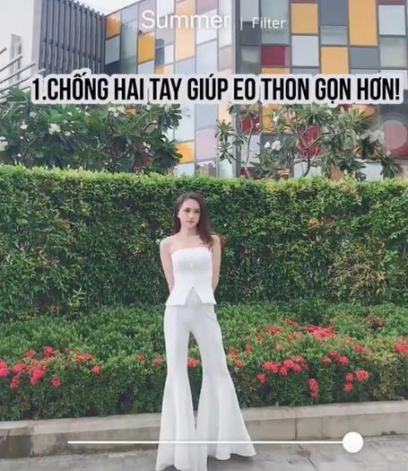 Nếu đang bí cách tạo dáng chụp ảnh, học hoa hậu Hương Giang lập tức bạn sẽ có bức ảnh triệu like-1
