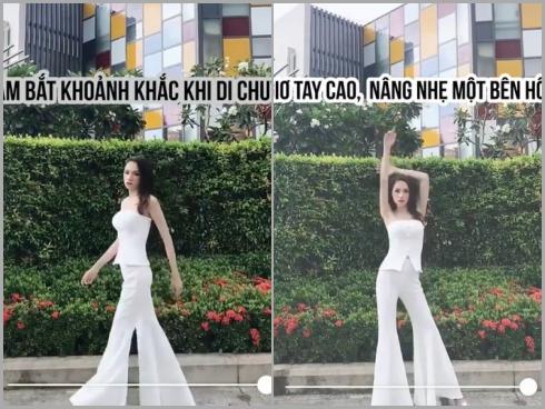 Nếu đang bí cách tạo dáng chụp ảnh, học hoa hậu Hương Giang lập tức bạn sẽ có bức ảnh triệu like