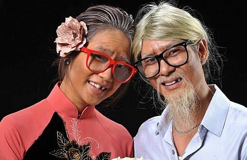 Những bộ ảnh cưới mang phong cách độc lạ của sao Việt-4