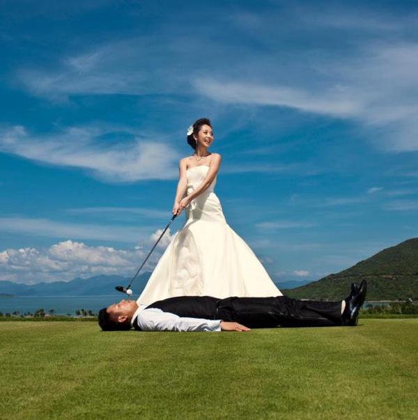 Những bộ ảnh cưới mang phong cách độc lạ của sao Việt-7