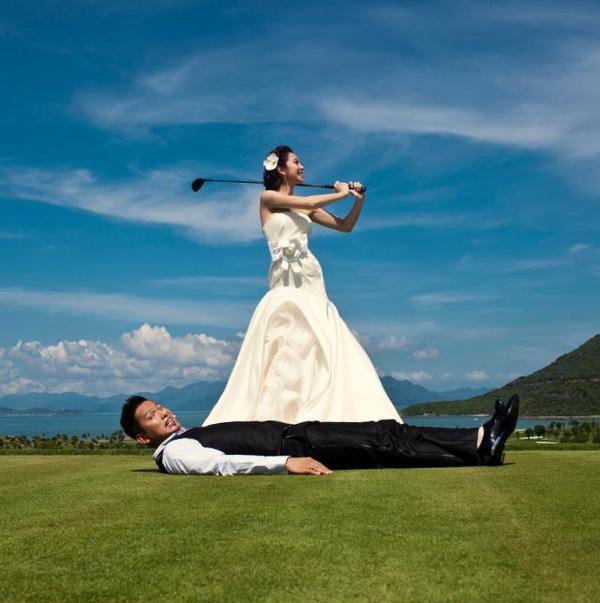 Những bộ ảnh cưới mang phong cách độc lạ của sao Việt-8