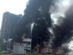 Cháy dữ dội ở trung tâm thương mại cao nhất TP Yên Bái