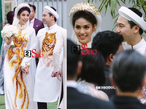 Ai cũng tưởng hôm nay là đám hỏi Lan Khuê, sự thật NHẦM TO bởi cô ấy đã được Tuấn John rước dâu rồi-6