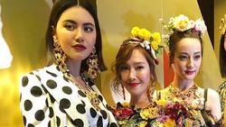 Địch Lệ Nhiệt Ba, Jessica bị chê kém sắc khi đứng chung khung hình với mỹ nhân Thái Lan Mai Davika