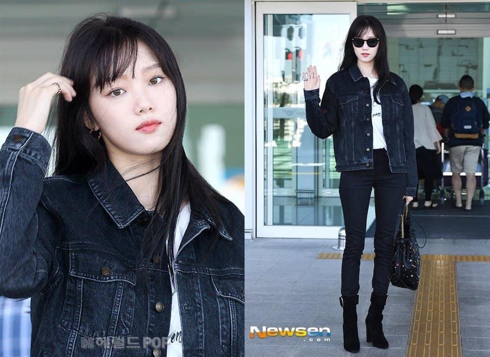 Tiên nữ cử tạ Lee Sung Kyung xuất hiện xinh đẹp với mái tóc đen tuyền-1