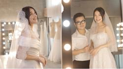 Cận cảnh 2 mẫu váy cưới giúp nhan sắc Nhã Phương 'thoát tục' trong ngày làm cô dâu của Trường Giang