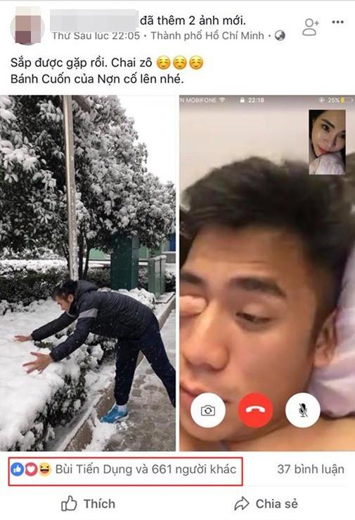 Tẩm ngẩm tầm ngầm vậy mà Tiến Dụng U23 Việt Nam đã có bạn gái nickname cực dễ thương-2