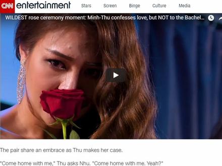 Báo quốc tế rầm rộ đưa tin hai cô gái tỏ tình với nhau trên truyền hình Việt