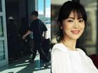 Song Hye Kyo bịt kín mít, bất ngờ xuất hiện tại sân bay