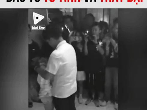 Vác hẳn loa đài đi hát tỏ tình nhưng thanh niên 'số nhọ' vẫn thất bại ra về