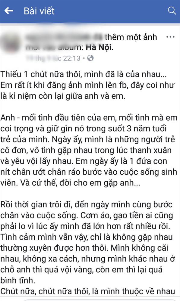 Tâm sự nhói lòng của cô gái nhìn người yêu đi lấy vợ: Thiếu một chút nữa thôi, chúng mình đã là của nhau-1