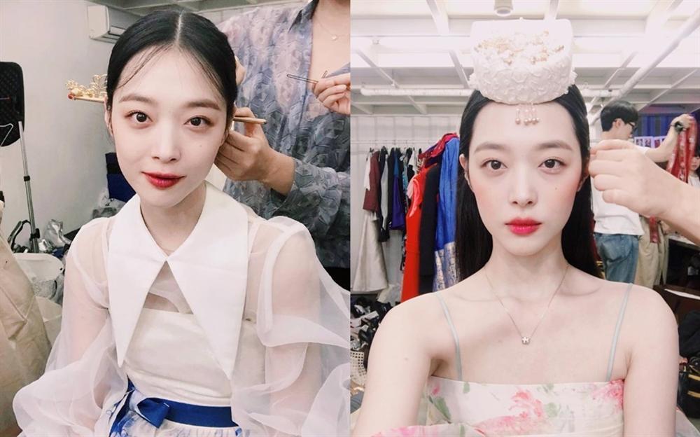 Công chúa Sulli khoe vẻ ngoài lộng lẫy trong trang phục truyền thống-1