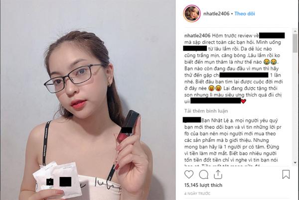 Bạn gái Quang Hải bị cộng đồng mạng kêu gọi tẩy chay vì quảng cáo sản phẩm kém chất lượng-1