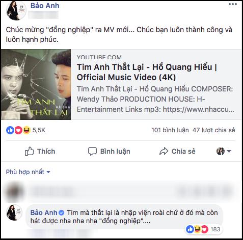 Hết yêu vẫn làm bạn tử tế, Bảo Anh - Hồ Quang Hiếu được giới trẻ yêu mến bởi cách ứng xử văn minh-5