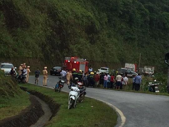 Xe khách rơi trên đèo Hải Vân, 21 sinh viên bị nạn-5