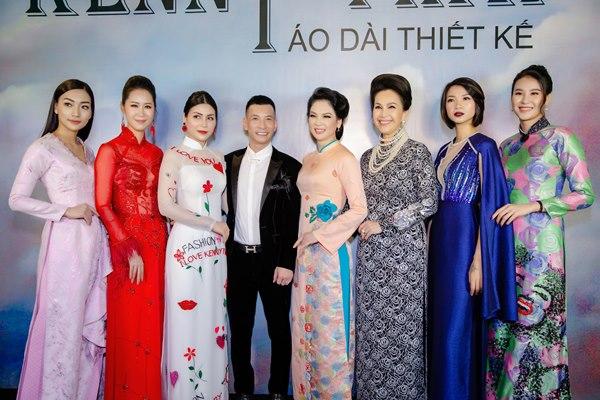 Á Hậu Huyền My diện áo dài trăm triệu tái xuất sàn catwalk, khoe sắc bên dàn quốc sắc thiên hương-29