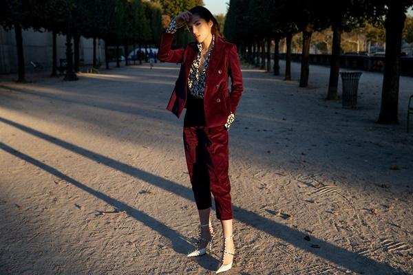 Kỳ Duyên tươi tắn đọ sắc đệ nhất mỹ nữ Thái Lan - Mai Davika ở Paris Fashion Week 2018-7