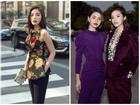 Kỳ Duyên tươi tắn đọ sắc 'đệ nhất mỹ nữ' Thái Lan - Mai Davika ở Paris Fashion Week 2018